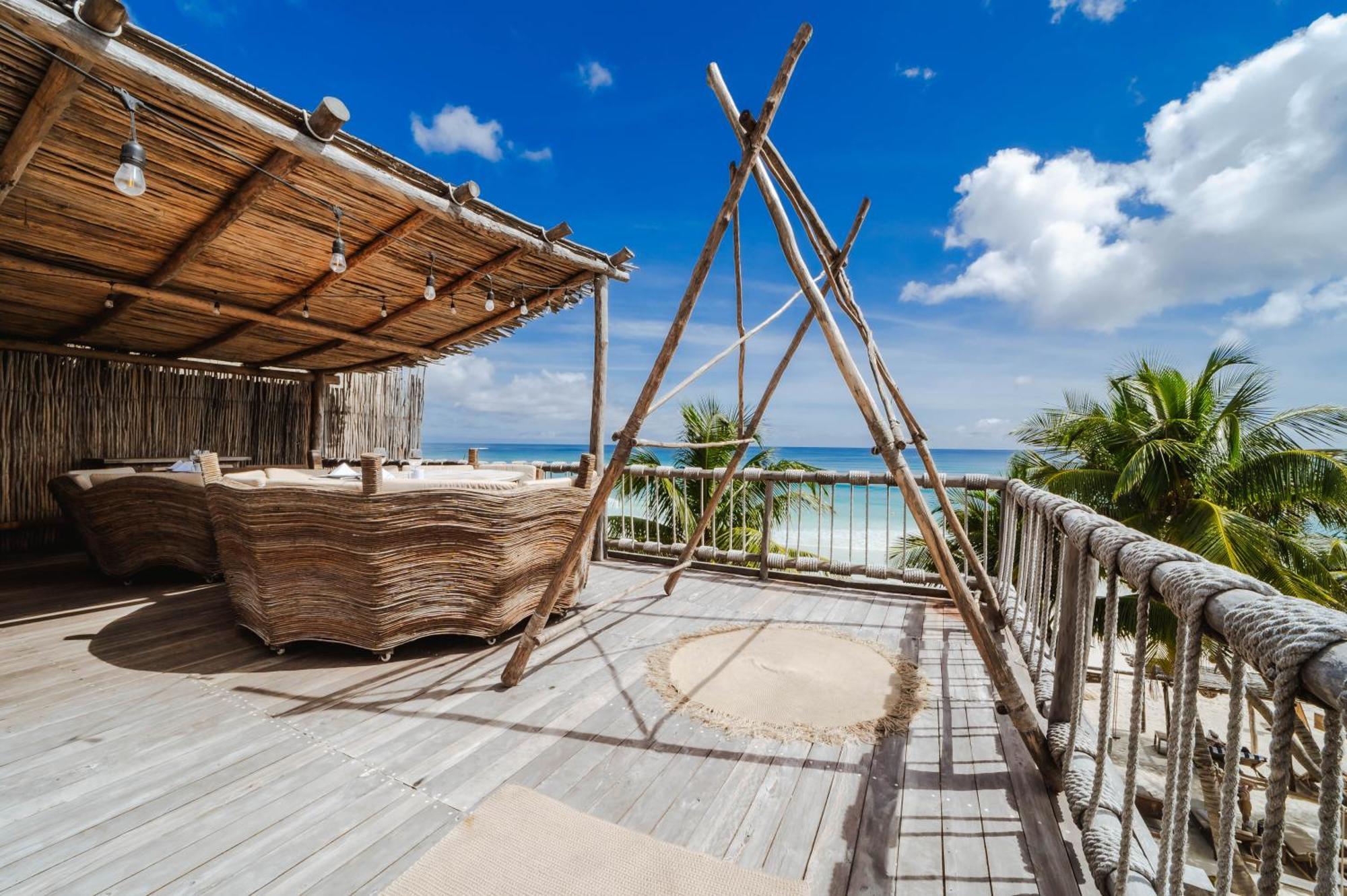 Dune Boutique Hotel Located At The Party Zone (Adults Only) Tulum Esterno foto