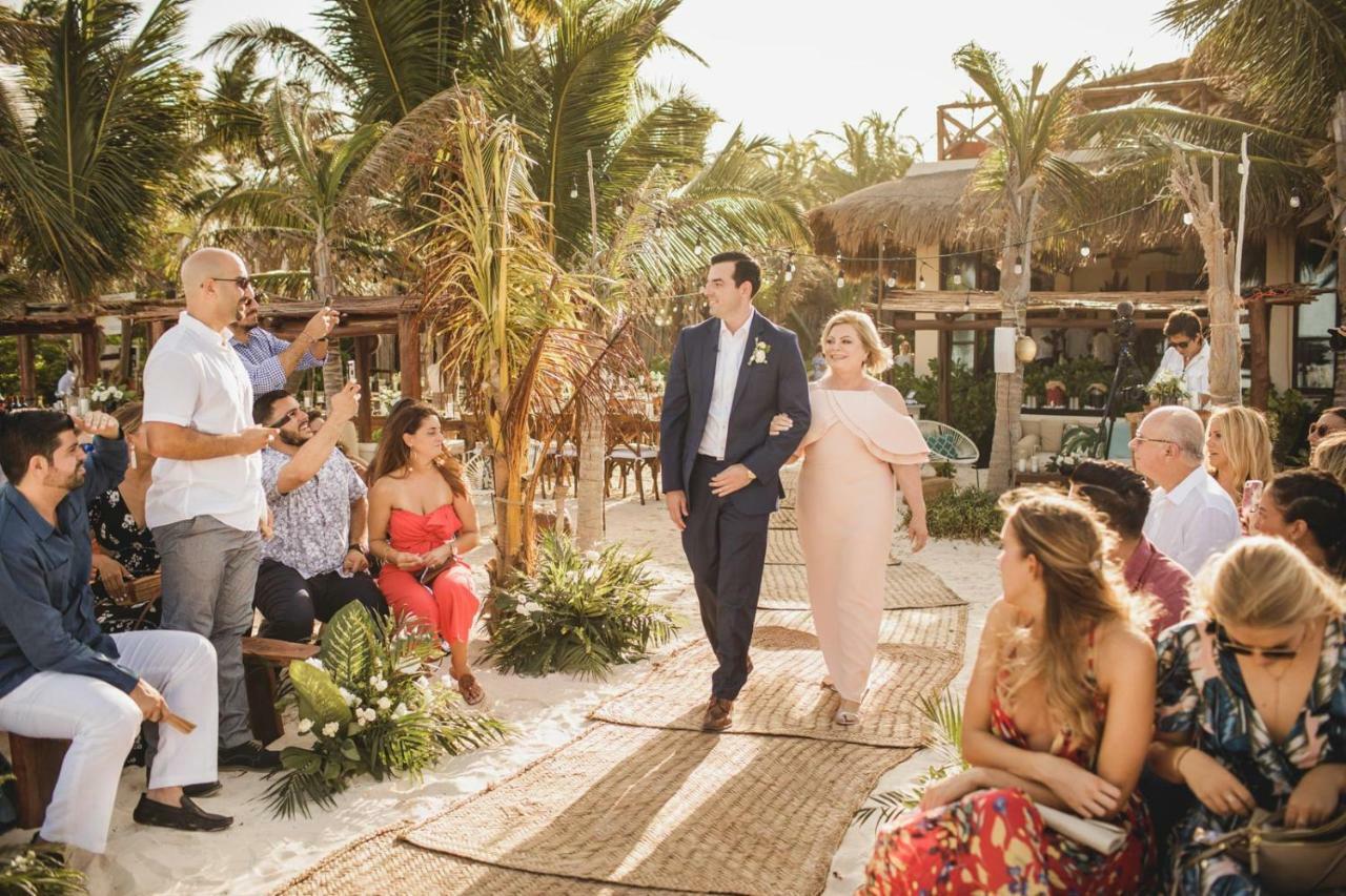 Dune Boutique Hotel Located At The Party Zone (Adults Only) Tulum Esterno foto